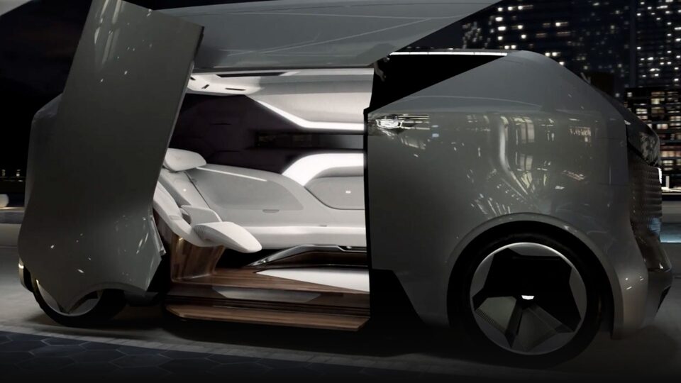 Le véhicule concept Cadillac SocialSpace.