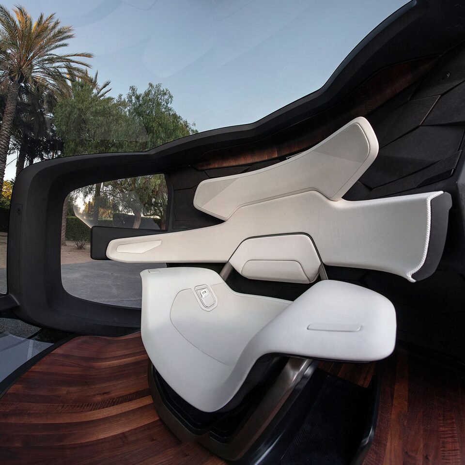 Siège du Cadillac PersonalSpace.