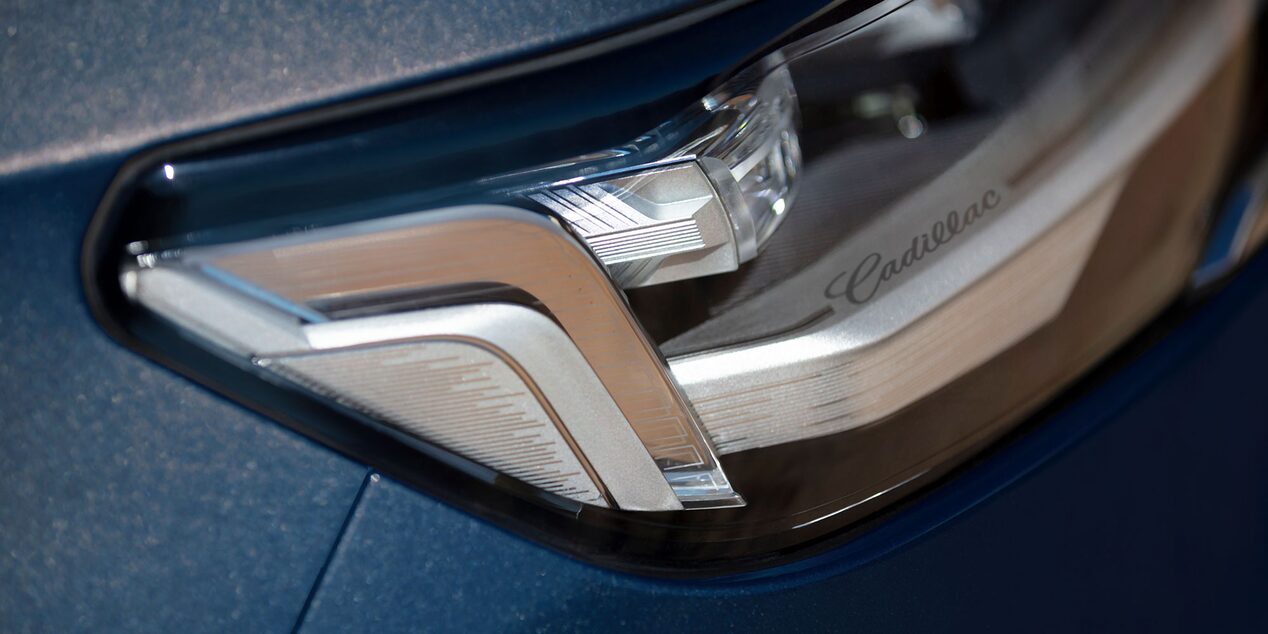 Headlamp of the 2024 Escalade.