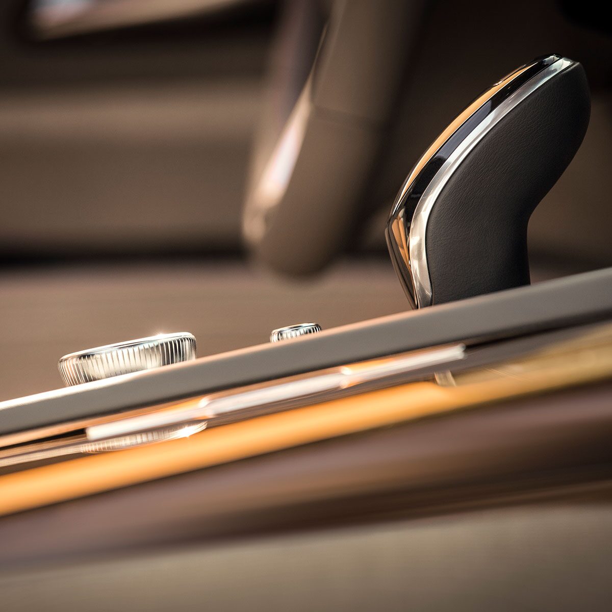 Close-up view of the jewel-accented interiors of the 2024 Cadillac Escalade.