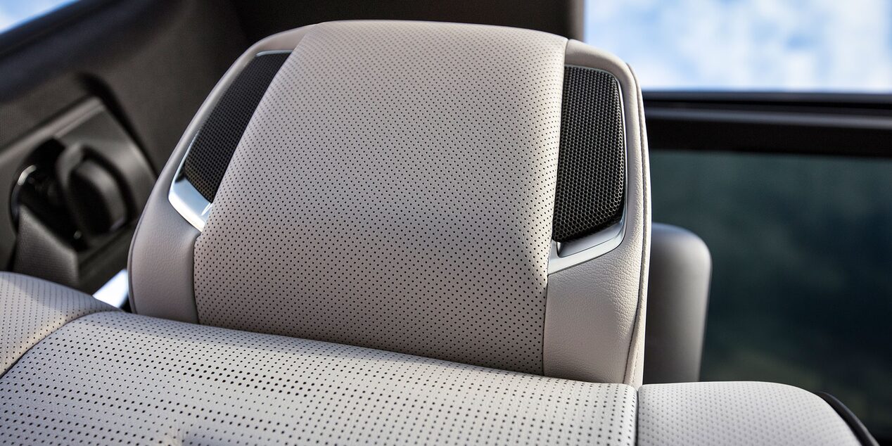 2024 Cadillac Escalade AKG system.