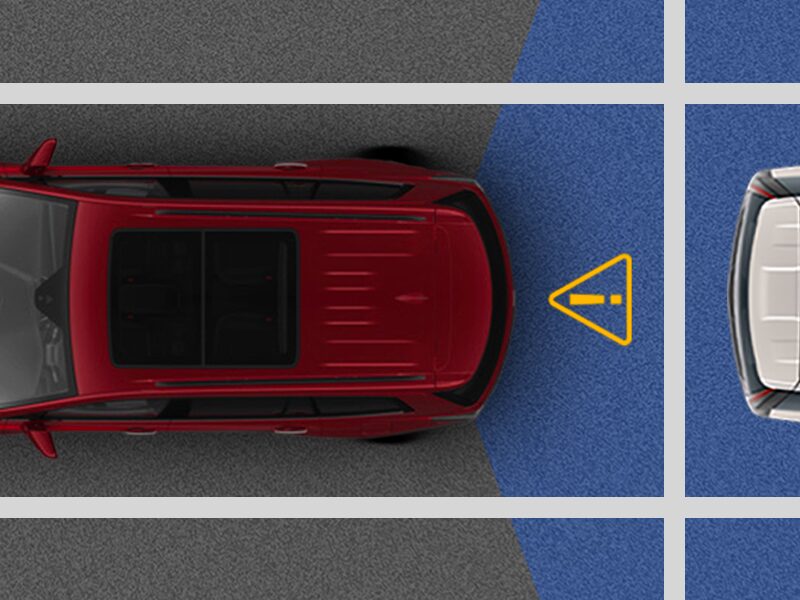 Aide au stationnement arrière du Cadillac XT5 2024.