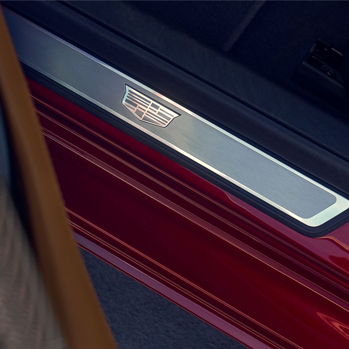 Door crest detailing on the 2025 Cadillac CT5.