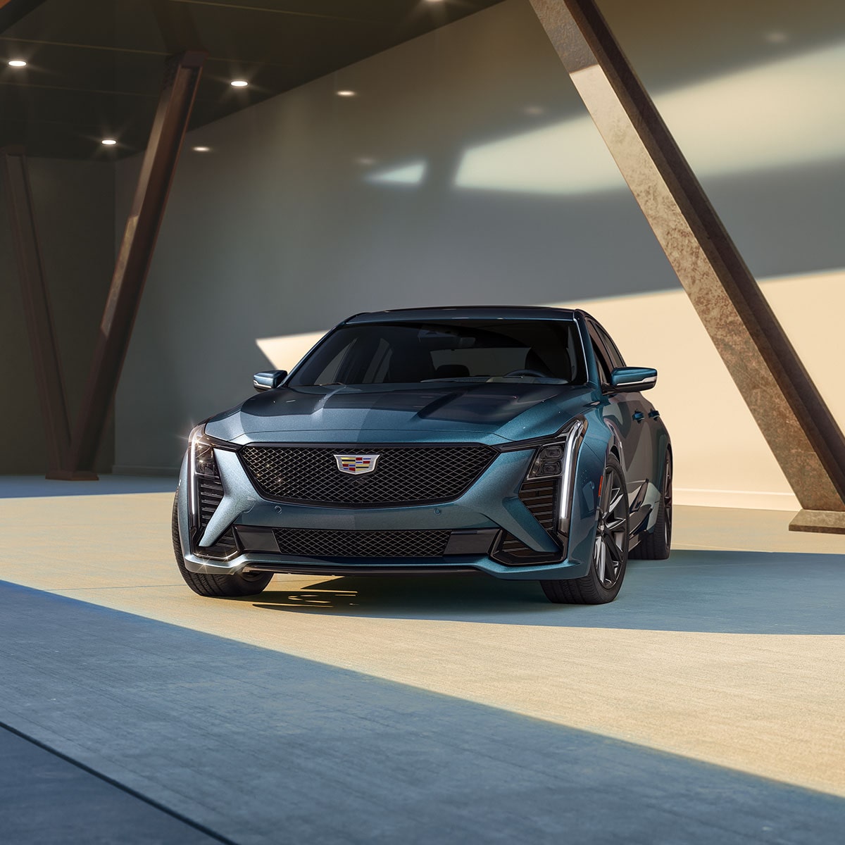 2025 Cadillac CT5 Sport Model front view.