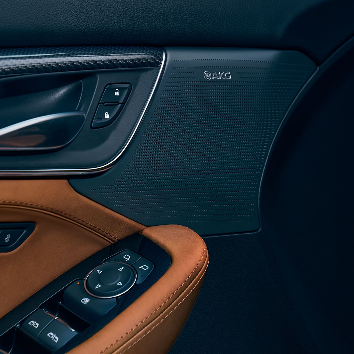 The 2025 Cadillac CT5 AKG Studio audio system.