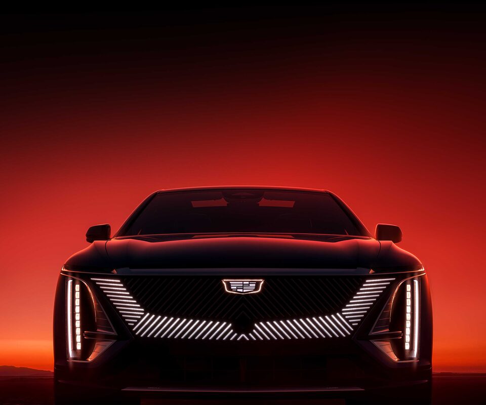 Le Cadillac LYRIQ 2023 entièrement électrique.