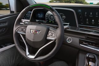 Man using the Cadillac Super Cruise Function.