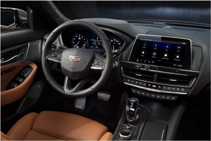 2020 Cadillac CT5 Sedan Interior Driver Seat View.