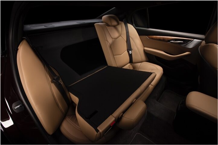 Cadillac CT5 Sedan Rear Seat Folded.
