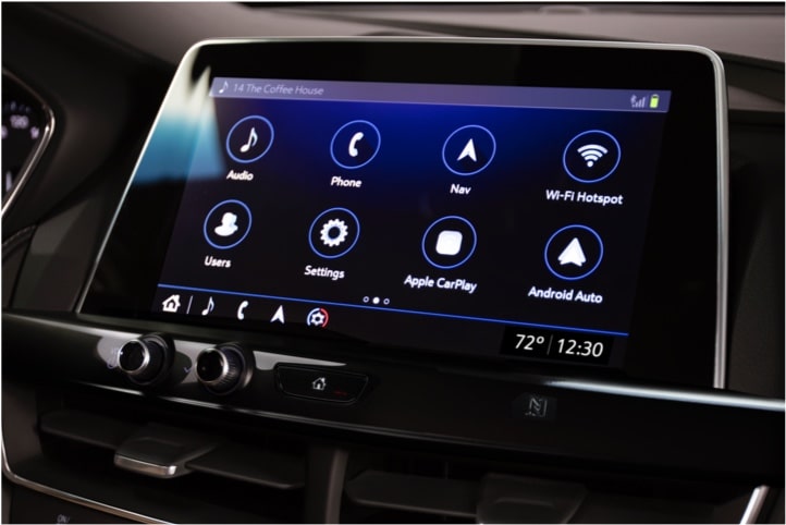 Cadillac CT5 Sedan Infotainment.