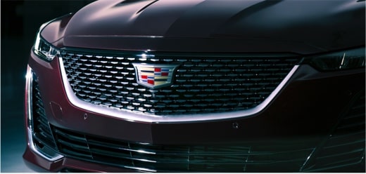 2020 CT5 Luxury Sedan Front Grille Exterior View.