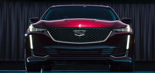 2020 Cadillac CT5 Luxury Sedan Front Exterior Wide View.