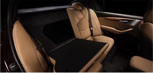 Cadillac CT5 Sedan Rear Seat Folded.