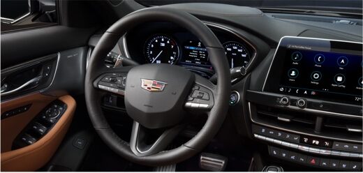 2020 Cadillac CT5 Sedan Interior Steering Wheel.