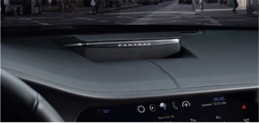 Système sonore Panaray Bose de la berline Cadillac CT6 2020.