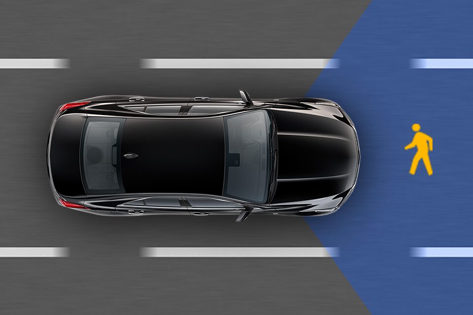 2022 Cadillac CT4 Front Pedestrian Braking Feature.