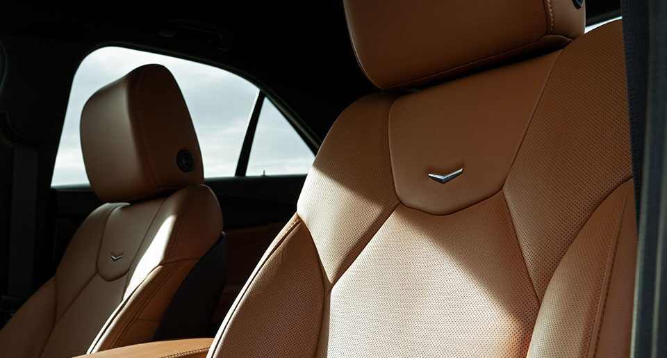 2022 CT4 comfortable seating.