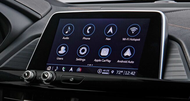 2022 CT4 infotainment system.