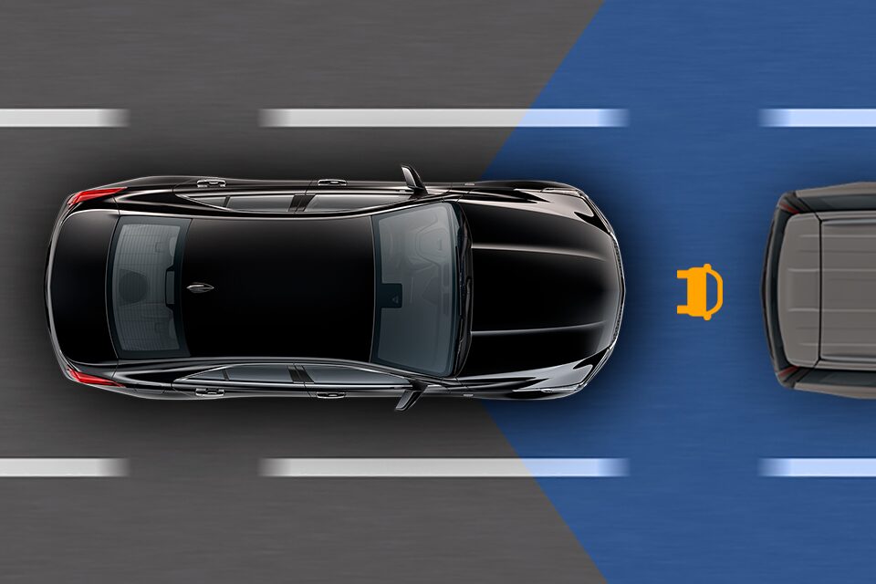 2022 Cadillac CT4 Forward Collision Alert Feature.