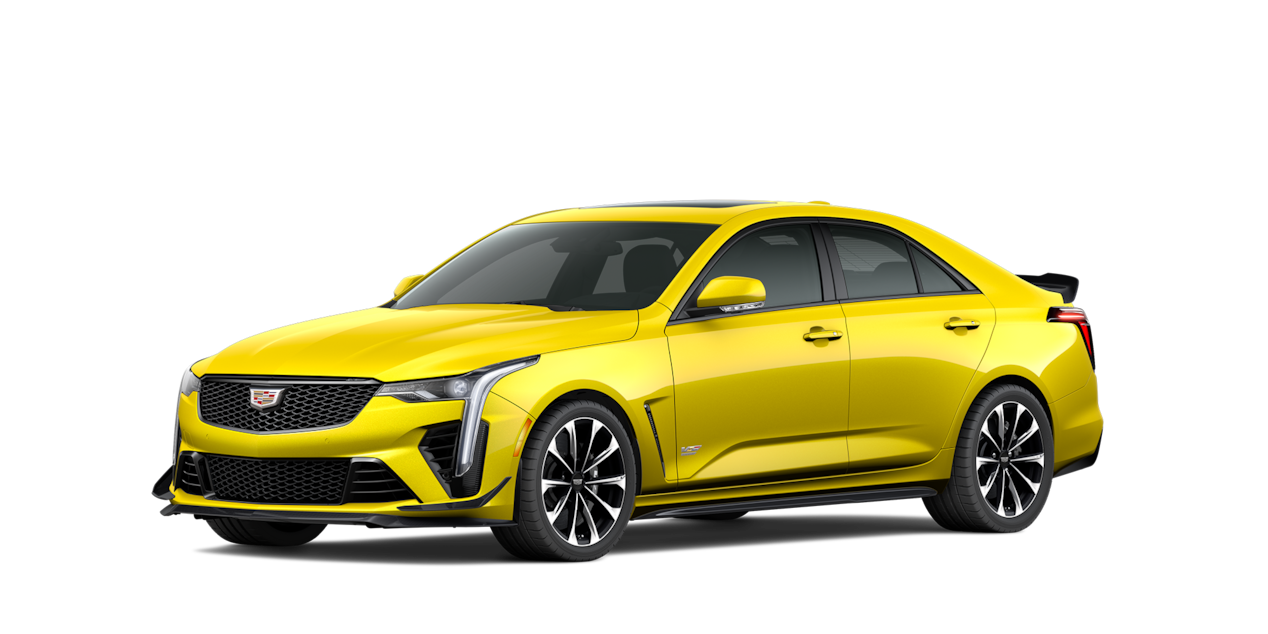 2025 Cadillac CT4-V Blackwing luxury sports sedan.