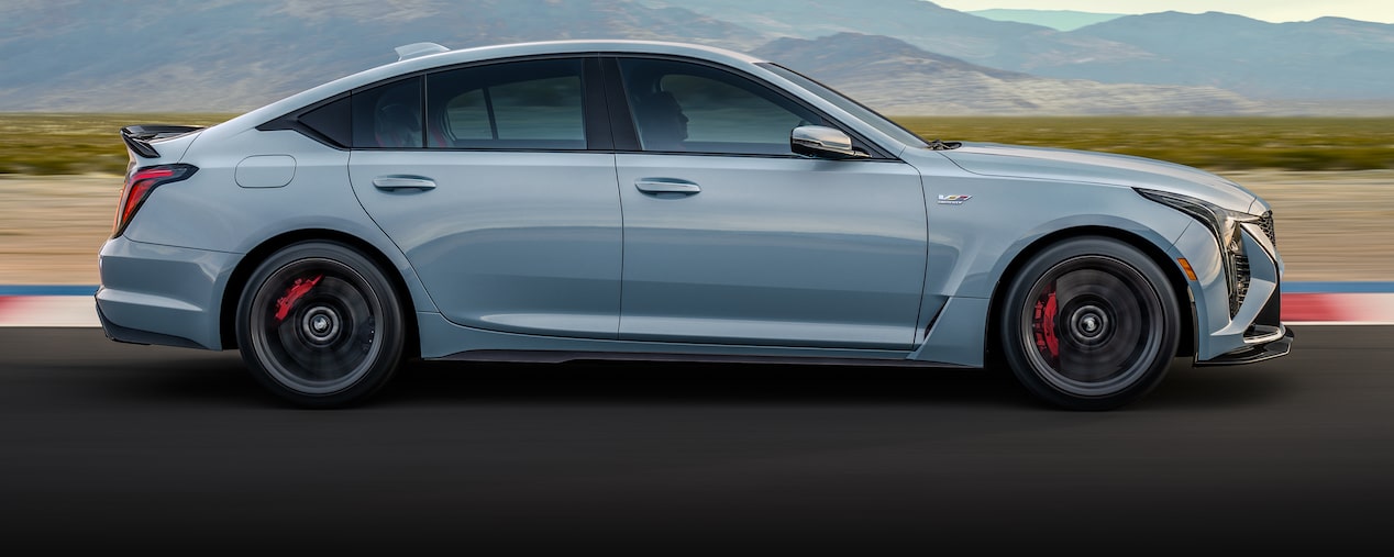 2025 Cadillac CT5-V right profile view.