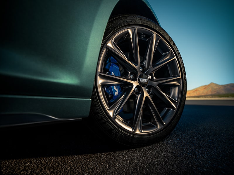 2025 Cadillac CT5-V featuring Brembo Brakes.