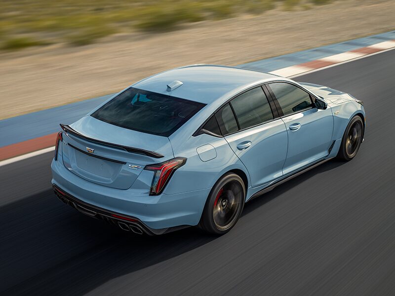 Transmissions de la Cadillac CT5-V 2025.
