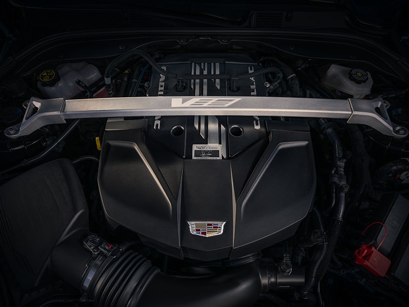 2025 Cadillac CT5-V engine.