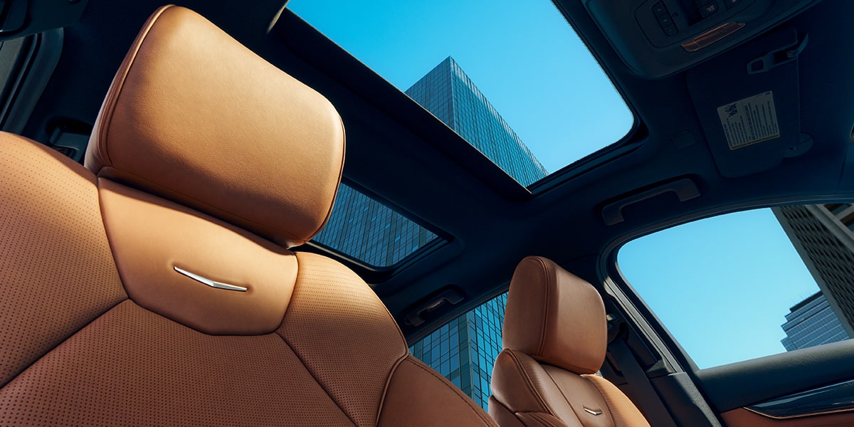 2026 Cadillac CT5 dual-pane sunroof.