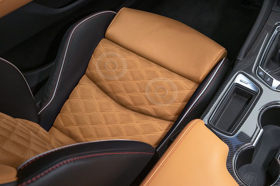 2023 CT4-V Safety Alert Seat.