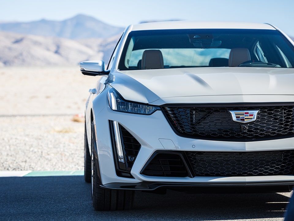 Cadillac CT5-V Sport Sedan Front View.