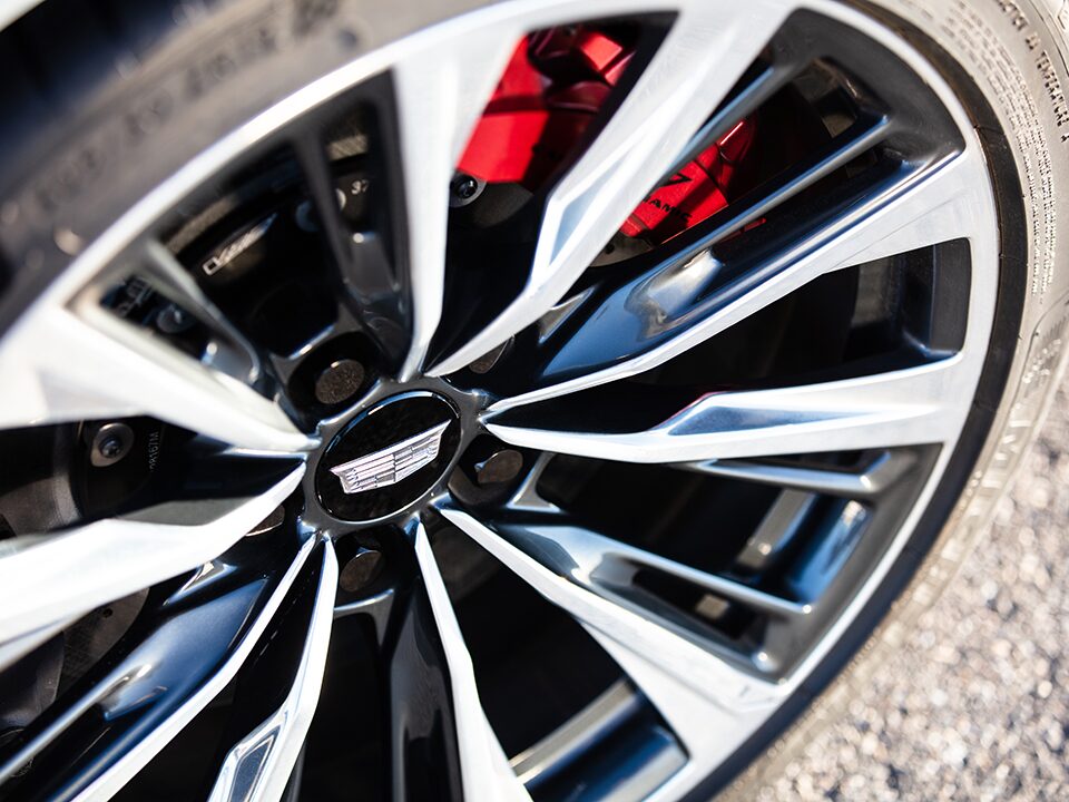 Cadillac CT5-V Rim Closeup.
