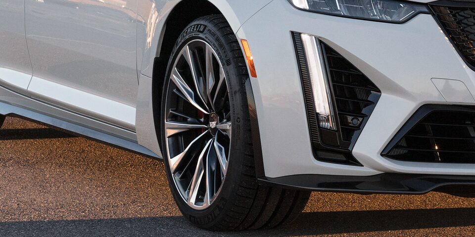 2023 Cadillac CT5-V tire.