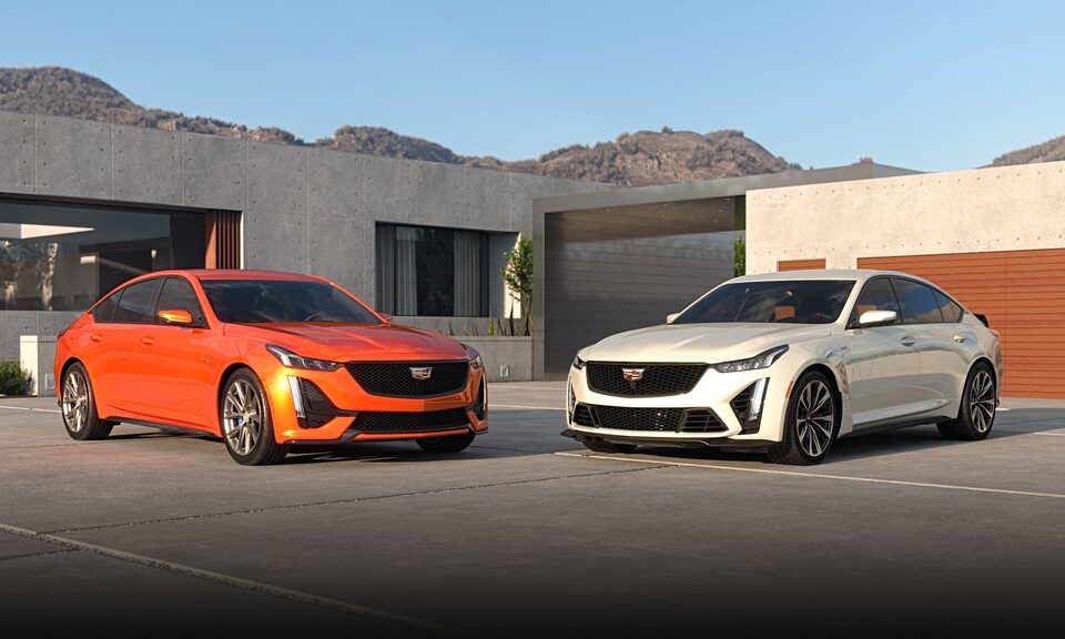 2023 CT5-V and CT5-V Blackwing featuring the Cadillac Smart System suite of safety & driver assistance features.