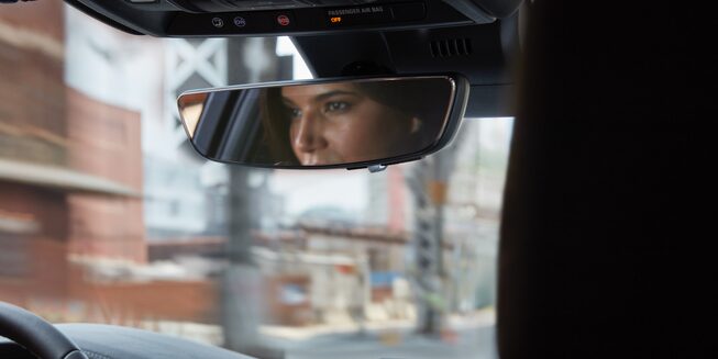2020 CT6-V Full-Size Sport Sedan Interior Rear-View Mirror.