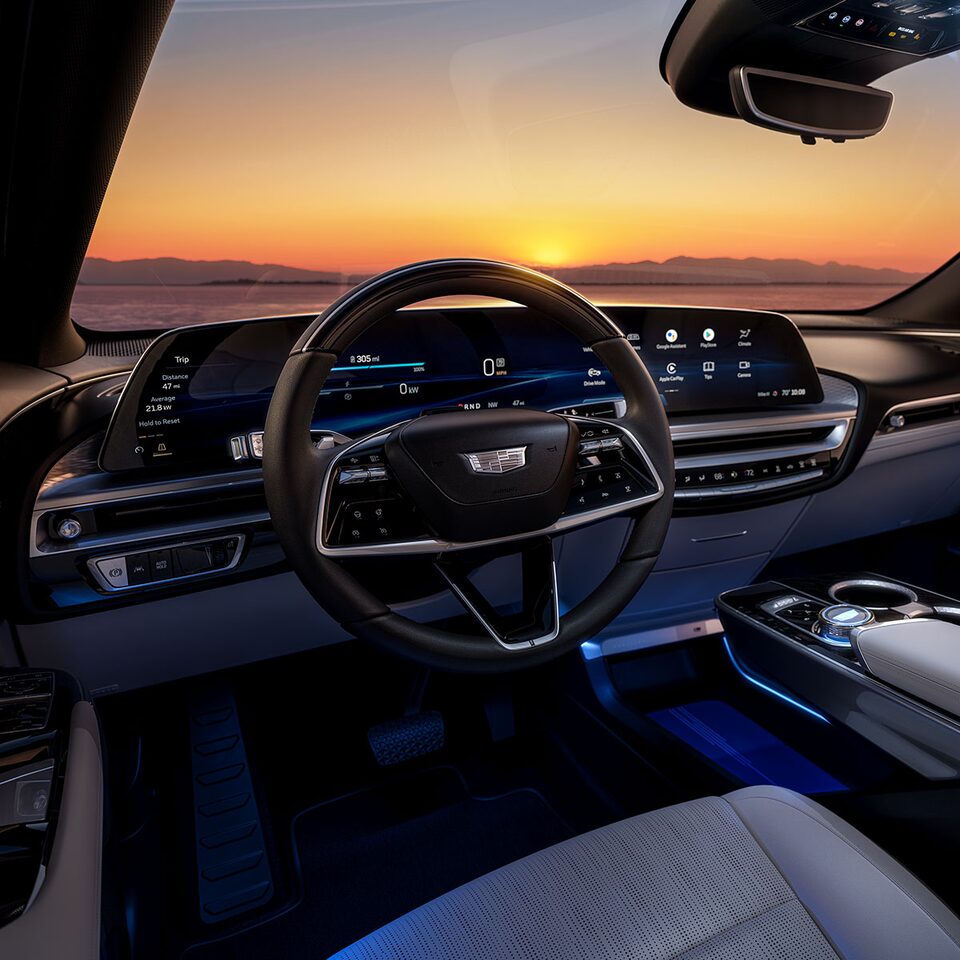 Cadillac LYRIQ avec système de neutralisation active du bruit de nouvelle génération.