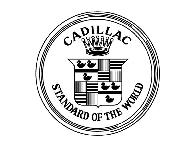 Logo Cadillac de 1909.