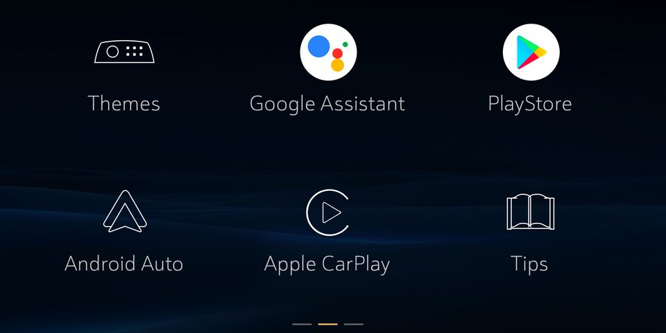 Carplay d’Apple et Android Auto sans fil intégrés du Cadillac LYRIQ 2024.