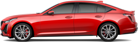 2020 Cadillac CT5 V-Series Sedan Driver-Side Profile.