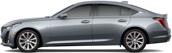 2020 Cadillac CT5 Luxury Sedan Driver-Side Profile.