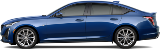 2020 Cadillac CT5 Sport Sedan Driver-Side Profile.