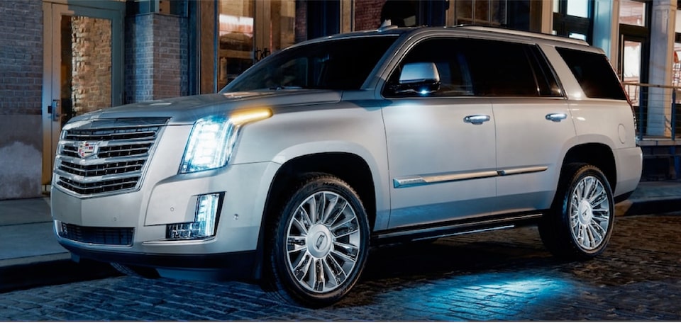 2020 Cadillac Escalade Full-Size SUV Front Headlights.