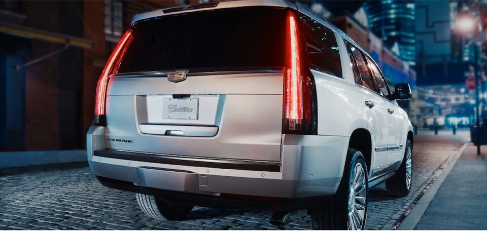 2020 Cadillac Escalade Full-Size SUV Rear Taillights.