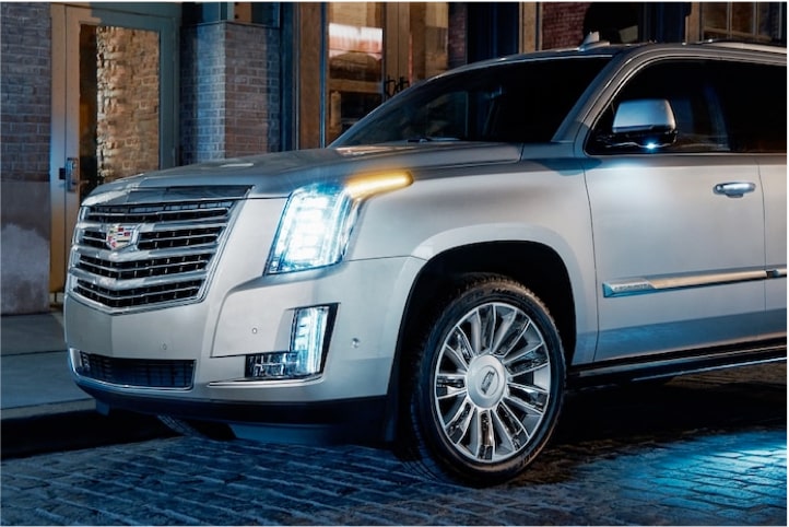 2020 Cadillac Escalade Full-Size SUV Front Headlights.