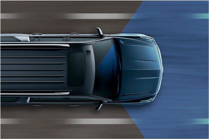 2020 Cadillac Escalade Full-Size SUV Front Pedestrian Emergency Braking.
