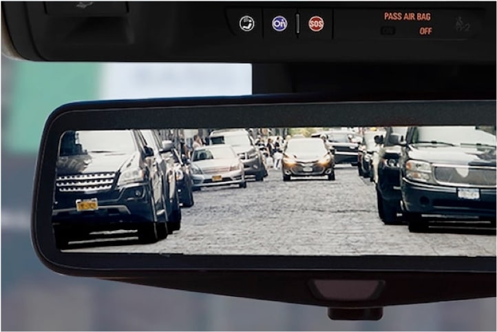 2020 Cadillac Escalade Full-Size SUV Rear Camera Mirror.
