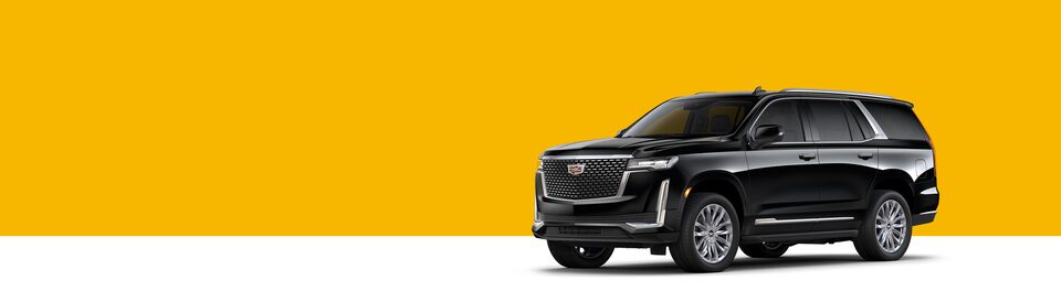 Modèle Cadillac Escalade Atmosphère foncé et Brandy.