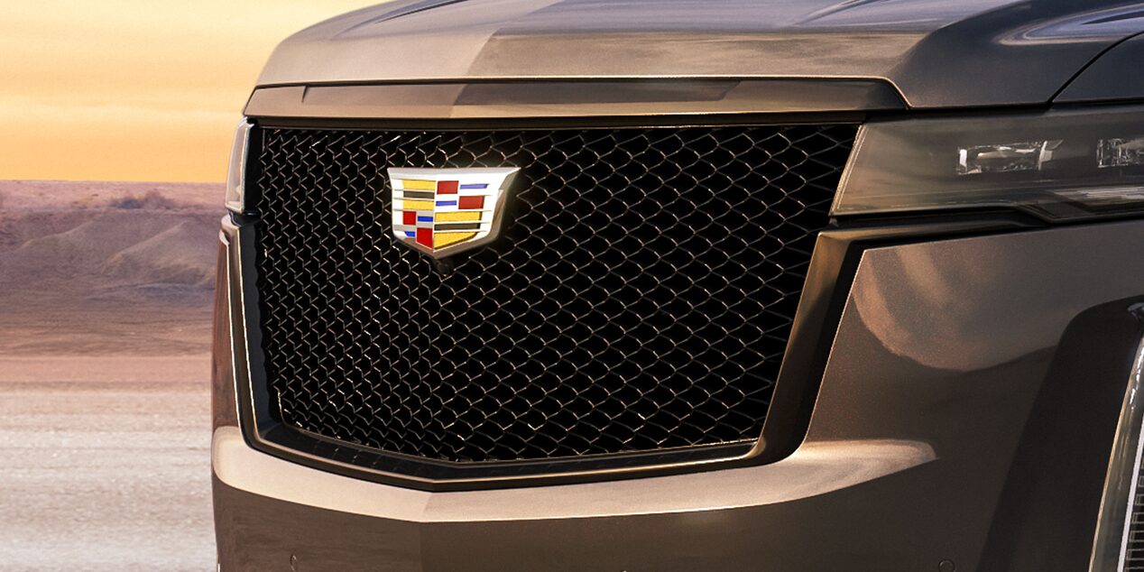 2023 Escalade front grille.