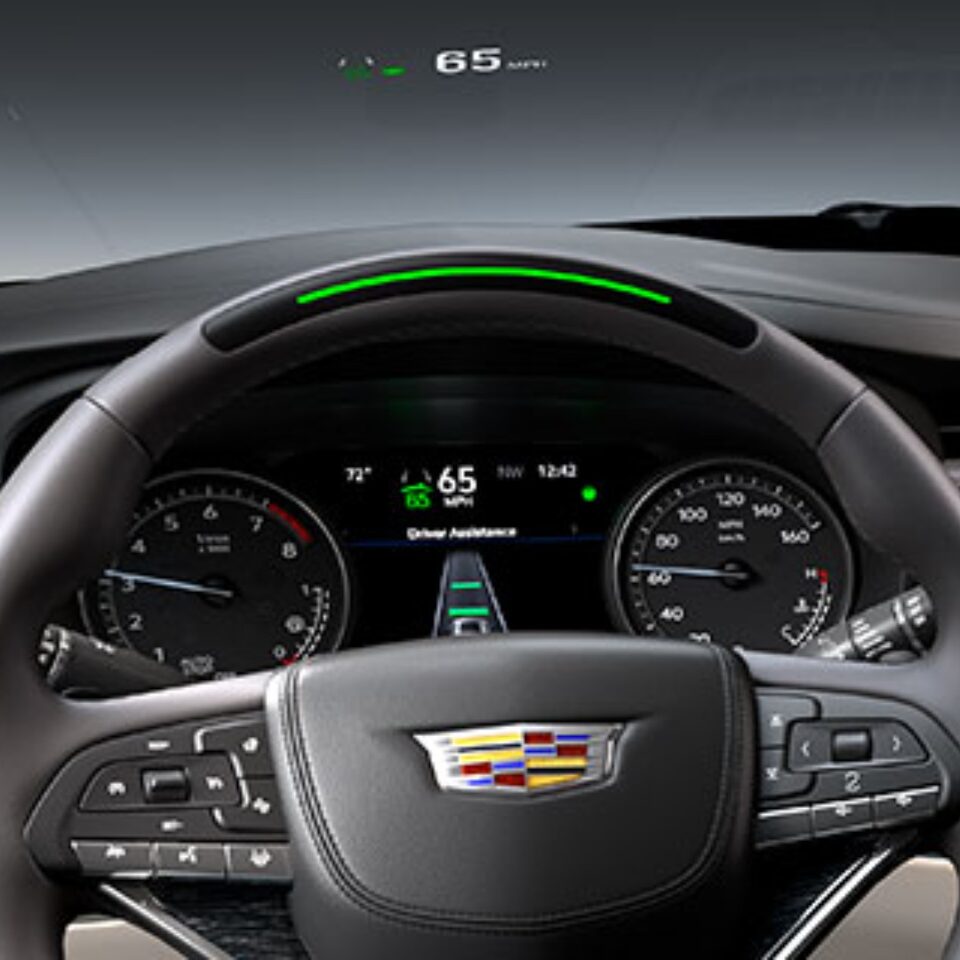 Volant du XT6 2023.