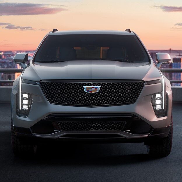 2024 Cadillac XT4 with LED lighting.